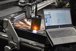 Digital control systems once again provided a spark to the more than 600,000 sq. ft. of exhibit space at this year's FABTECH. Digital control systems once again provided a spark to the more than 600,000 sq. ft. of exhibit space at this year's FABTECH.