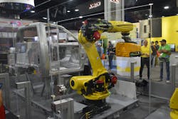 Nearly 1,200 exhibitors were on hand at the Georgia World Congress Center for FABTECH 2022. Nearly 1,200 exhibitors were on hand at the Georgia World Congress Center for FABTECH 2022.