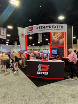The Dexter booth, shown here from last year's NATM trade show, will be among the more than 300 displays on the show floor in Fort Worth next February. The Dexter booth, shown here from last year's NATM trade show, will be among the more than 300 displays on the show floor in Fort Worth next February.