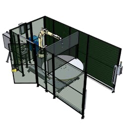 SERVO-ARC 720B turntable robot welder SERVO-ARC 720B turntable robot welder