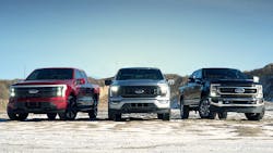 The Ford F-Series celebrates its 75th anniversary this year. The Ford F-Series celebrates its 75th anniversary this year.
