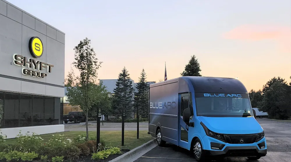 Bluearc Ev Rear The Shyft Group adds Blue Arc EV production capacity | Trailer Body ...