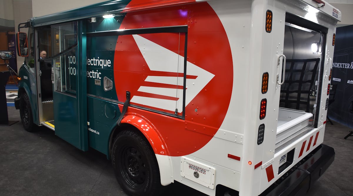 Morgan Olson adds EV version to Canada Post's C250 vans | Trailer Body ...