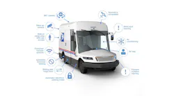 Usps Vehicle With Safety Features