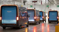 Amazon partnered with Rivian to produce their electric delivery vans.
