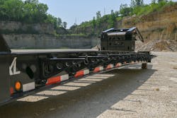 The new options for the Guardian Trailer includes D-rings along the back for extra securement. The new options for the Guardian Trailer includes D-rings along the back for extra securement.