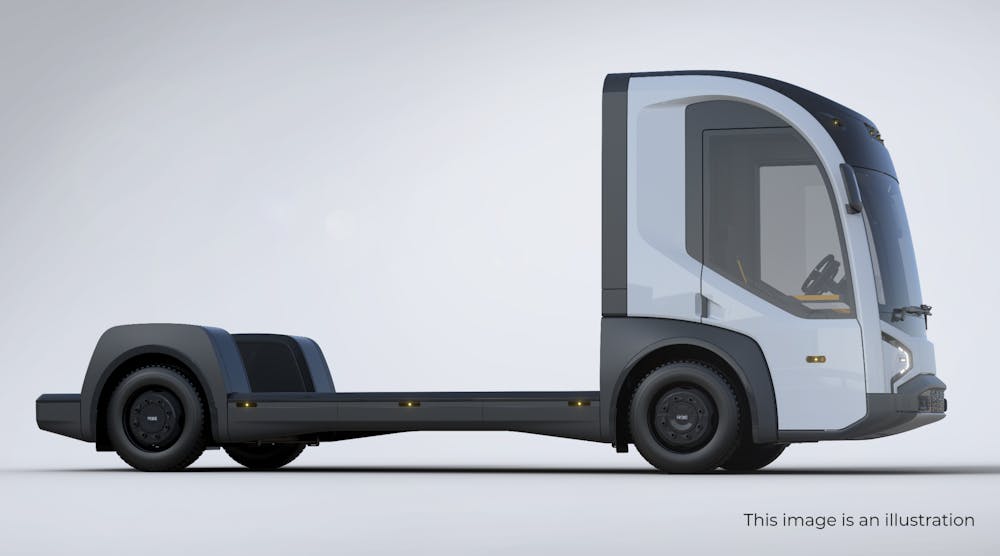 REE P7-C Chassis Cab side view