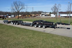 With products such as this heavy-haul specialty trailer, Pratt can handle high volumes, low volumes, and everything in-between.