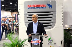 “Today, we’re excited to announce a new achievement in our journey—the formation of Cargobull North America, or CBNA, a joint venture between Utility Trailer Manufacturing Company and Schmitz Cargobull—the European semi-trailer market leader and producer of transport refrigeration units,” said Jeff Bennett, Utility president and CEO. “Today, we’re excited to announce a new achievement in our journey—the formation of Cargobull North America, or CBNA, a joint venture between Utility Trailer Manufacturing Company and Schmitz Cargobull—the European semi-trailer market leader and producer of transport refrigeration units,” said Jeff Bennett, Utility president and CEO.