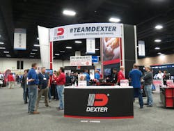 Dexter&rsquo;s large booth represented just one industry vendor displaying goods and services at the sold-out exhibit hall at the 2023 NATM trade show earlier this year.