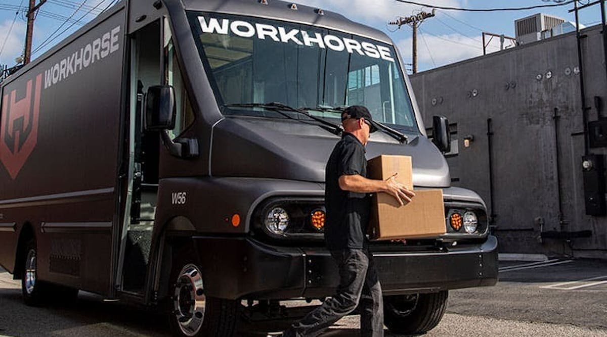 Workhorse books first fleet order for new EV step van Trailer Body