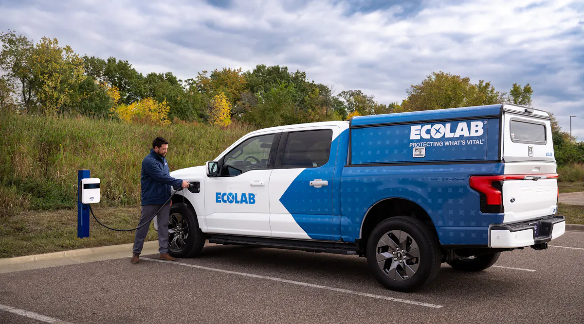 Ecolab to electrify fleet with Ford Pro | Trailer Body Builders