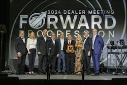 Videfrigo Implements for Transport and Refrigeration Ltd took home Thermo King's 2023 Latin America Dealer of the Year award. Videfrigo Implements for Transport and Refrigeration Ltd took home Thermo King's 2023 Latin America Dealer of the Year award.