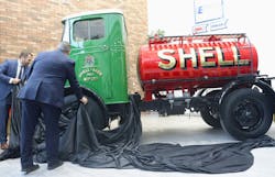 Mexican officials and other invited guests filled the Juarez facility lobby for the dramatic unveiling. Mexican officials and other invited guests filled the Juarez facility lobby for the dramatic unveiling.