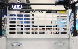 The rack, which is designed to protect the cab’s rear window from damage, features built-in tie-down points for cargo, and grab handles for added stability climbing in and out of the truck bed. The rack, which is designed to protect the cab’s rear window from damage, features built-in tie-down points for cargo, and grab handles for added stability climbing in and out of the truck bed.