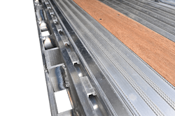 The new integrated extruded aluminum outside rail tie down system from East Mfg. The new integrated extruded aluminum outside rail tie down system from East Mfg.