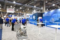 ZF highlighted its range of aftermarket solutions at this year's HDAW. ZF highlighted its range of aftermarket solutions at this year's HDAW.