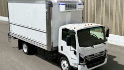 Isuzu unveils next-generation electric refrigerated truck integrated with Thermo King technology. Isuzu unveils next-generation electric refrigerated truck integrated with Thermo King technology.