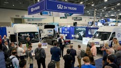 ZM Trucks unveils zero-emissions commercial truck lineup at ACT Expo 2024. ZM Trucks unveils zero-emissions commercial truck lineup at ACT Expo 2024.