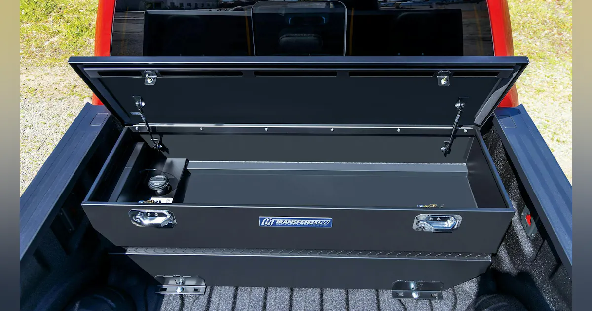 Transfer Flow unveils 40-gallon fuel tank, toolbox set | Trailer Body ...