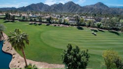 The Celebrity Course and Players Course at Indian Wells (a.k.a. 'Beauty and the Beast') will host the annual NTDA golf tournament, with a shotgun start set for 8:00 a.m. Friday. The Celebrity Course and Players Course at Indian Wells (a.k.a. 'Beauty and the Beast') will host the annual NTDA golf tournament, with a shotgun start set for 8:00 a.m. Friday.