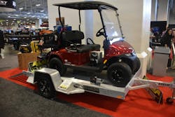 NATDA once again rolled out the Ultimate Prize Package Raffle in conjunction with its fundraising efforts, this year on behalf of the Wounded Warrior Project. This year’s prize included a 2024 E-Z-G Valor 48V golf cart, along with an Aluma Trailer, a FIRMAN Power Equipment Inverter Generator, and other exhibitor-donated items. NATDA once again rolled out the Ultimate Prize Package Raffle in conjunction with its fundraising efforts, this year on behalf of the Wounded Warrior Project. This year’s prize included a 2024 E-Z-G Valor 48V golf cart, along with an Aluma Trailer, a FIRMAN Power Equipment Inverter Generator, and other exhibitor-donated items.
