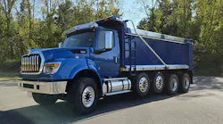 The HV Series integration updates include factory installed PTOs, enhanced Diamond Logic electronics, increased ground clearance, new tag and pusher options, and standardized fuel water and air dryer locations.