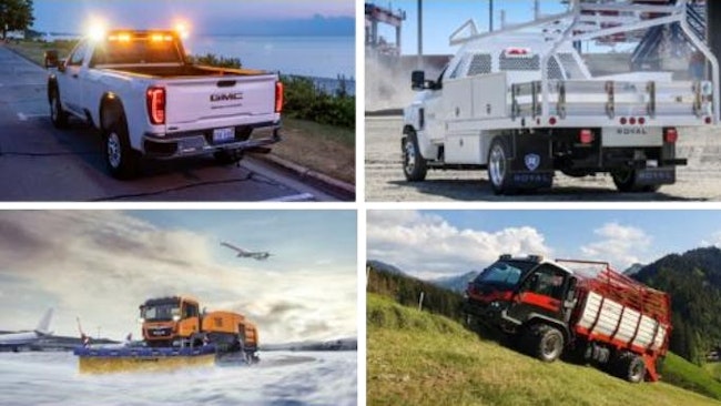Some of the vehicles that will be united under the combination of Shyft and Aebi Schmidt.