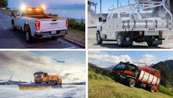 Some of the vehicles that will be united under the combination of Shyft and Aebi Schmidt. Some of the vehicles that will be united under the combination of Shyft and Aebi Schmidt.