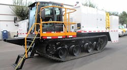 Carco has now produced somewhere in the neighborhood of 25 Leach Pad Lube Vehicles on the Prinoth chassis for that original mining company customer. Carco has now produced somewhere in the neighborhood of 25 Leach Pad Lube Vehicles on the Prinoth chassis for that original mining company customer.