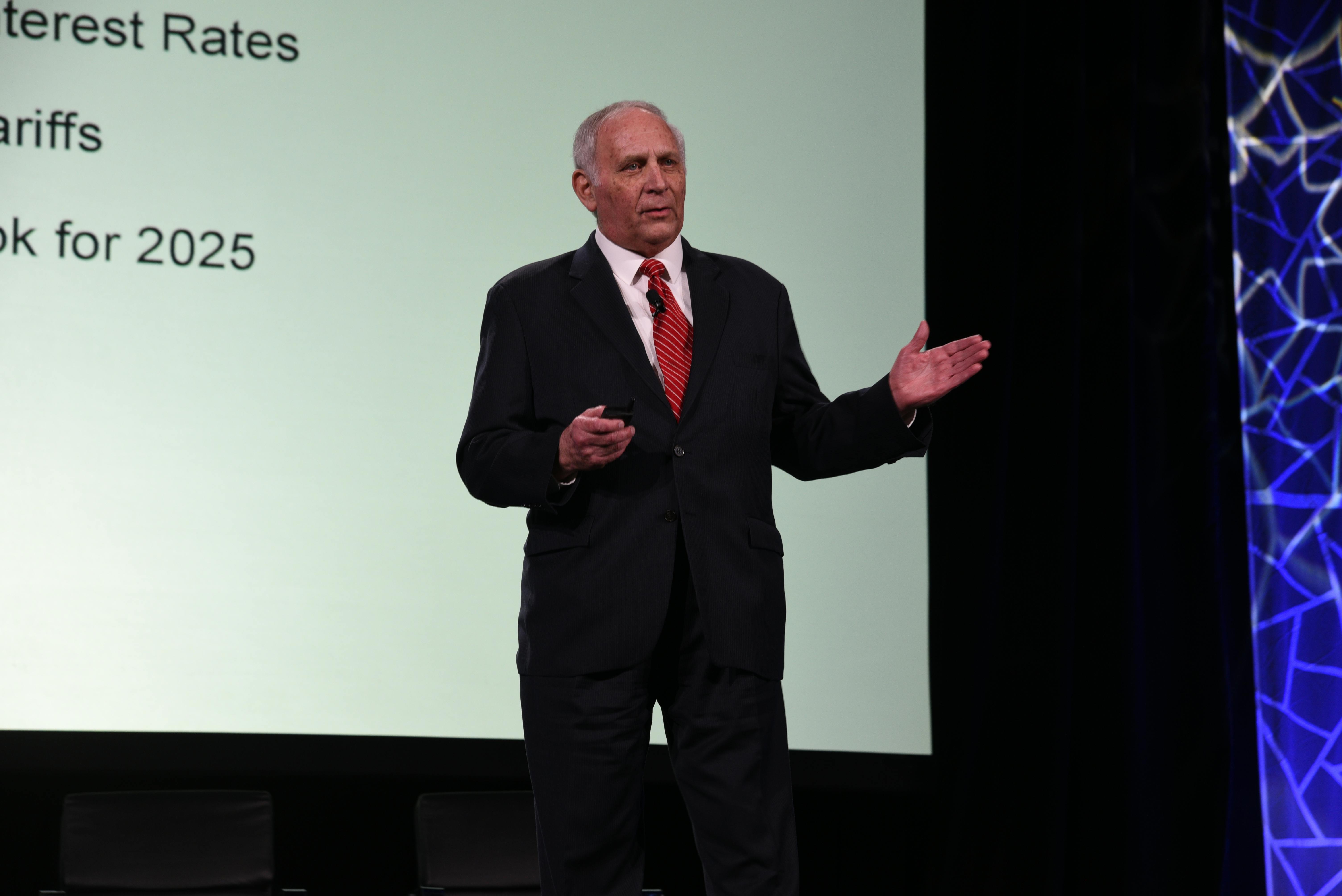 Economist Robert Dieli suggests that the economy in 2025 won't be in a deep hole, but it might be in a 'divot.'