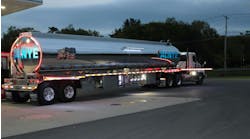 MAC LTT's TALK system boosts nighttime loading and unloading safety. MAC LTT's TALK system boosts nighttime loading and unloading safety.