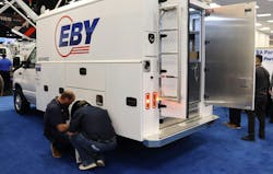MH Eby's all-new Advance enclosed service body is designed to boost work truck functionality, durability, and ergonomics. MH Eby's all-new Advance enclosed service body is designed to boost work truck functionality, durability, and ergonomics.