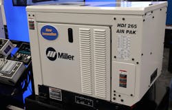 HDI Air Paks eliminate the need for standalone systems, saving up to 400 lbs. and reducing equipment footprint by 54% compared to using an engine-driven welder and separate compressor. HDI Air Paks eliminate the need for standalone systems, saving up to 400 lbs. and reducing equipment footprint by 54% compared to using an engine-driven welder and separate compressor.