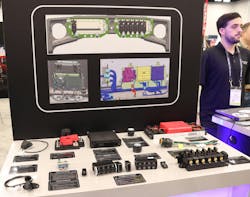 DTNA's QuickFit controls are gaining popularity with upfitters. DTNA's QuickFit controls are gaining popularity with upfitters.