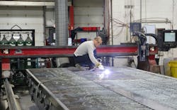 Tremcar makes most parts and components, from custom cabinets and hose trays to ladders, fenders, and frames, in house using new tools and fixtures, a Kodiak plasma cutter, and an Ermaksan press brake. Tremcar makes most parts and components, from custom cabinets and hose trays to ladders, fenders, and frames, in house using new tools and fixtures, a Kodiak plasma cutter, and an Ermaksan press brake.