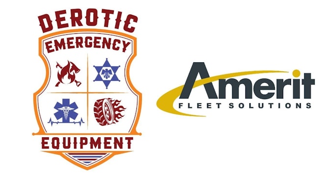 Amerit Fleet Solutions, Derotic Equipment logos