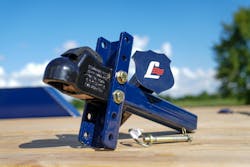 Once the tow bar is removed, operators repalce it with the Defender Shield, a secure block-off insert that prevents anyone from attaching a coupler in the tow bar’s place. Once the tow bar is removed, operators repalce it with the Defender Shield, a secure block-off insert that prevents anyone from attaching a coupler in the tow bar’s place.