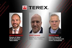 Terex promotes Woudstra, Sasser, Levy Terex promotes Woudstra, Sasser, Levy