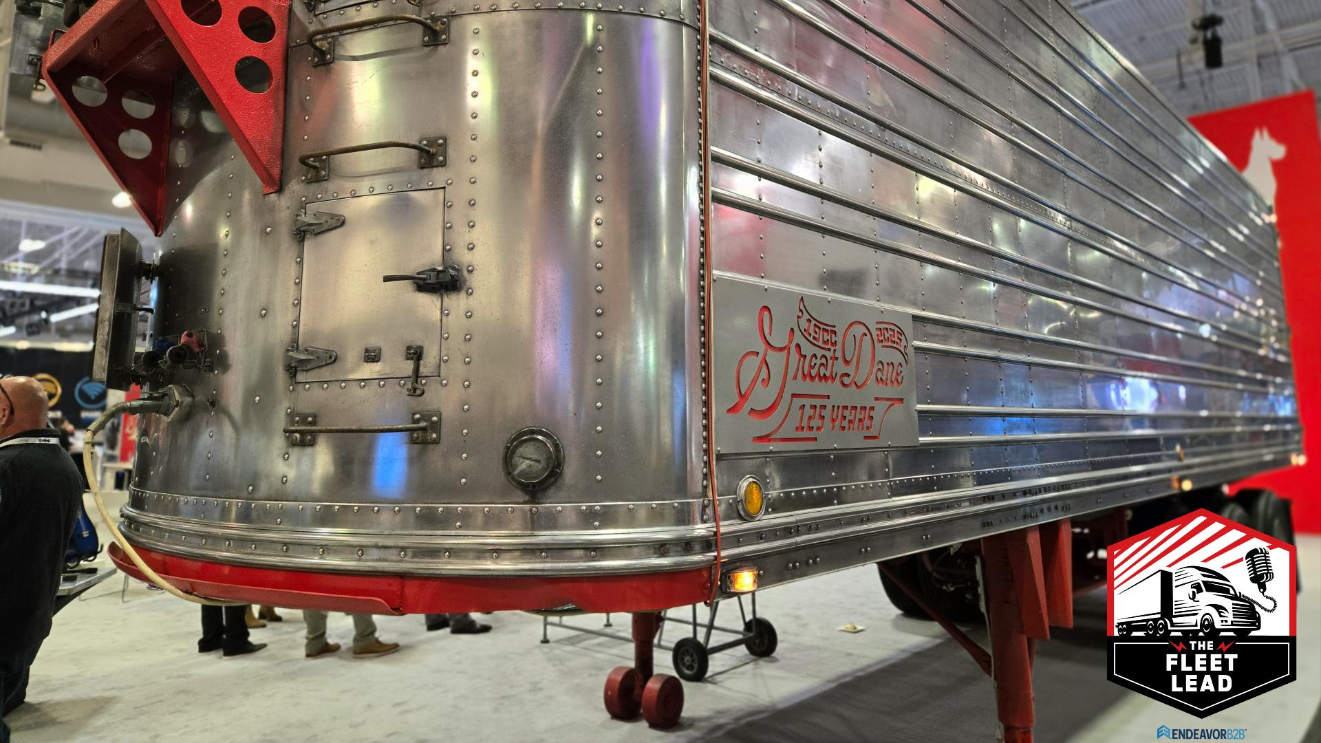 Great Dane Trailer with Fleet Lead Logo