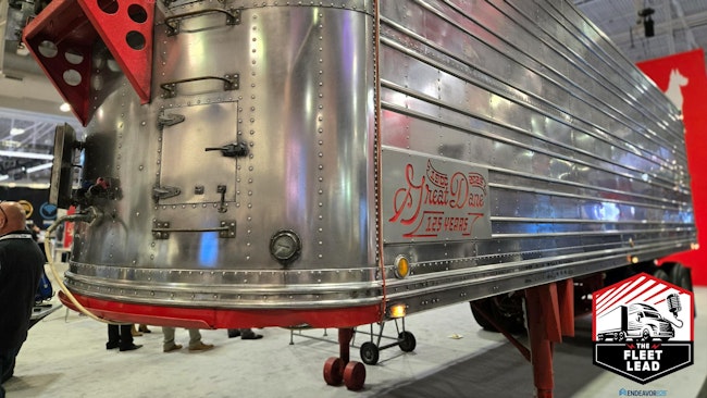 Great Dane Trailer with Fleet Lead Logo