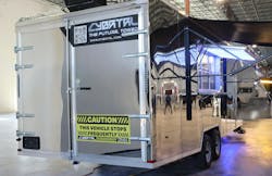 Truck Builders showed seven specialty vehicles during the preview, including its patent-pending Cybrtrl, which recently appeared at the North American Trailer Dealers Association’s 2025 Trailer Show in Nashville, Tennessee. Truck Builders showed seven specialty vehicles during the preview, including its patent-pending Cybrtrl, which recently appeared at the North American Trailer Dealers Association’s 2025 Trailer Show in Nashville, Tennessee.