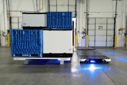 SlipLift + SlipCarrier Tray autonomously load and unload any truck in five minutes. SlipLift + SlipCarrier Tray autonomously load and unload any truck in five minutes.