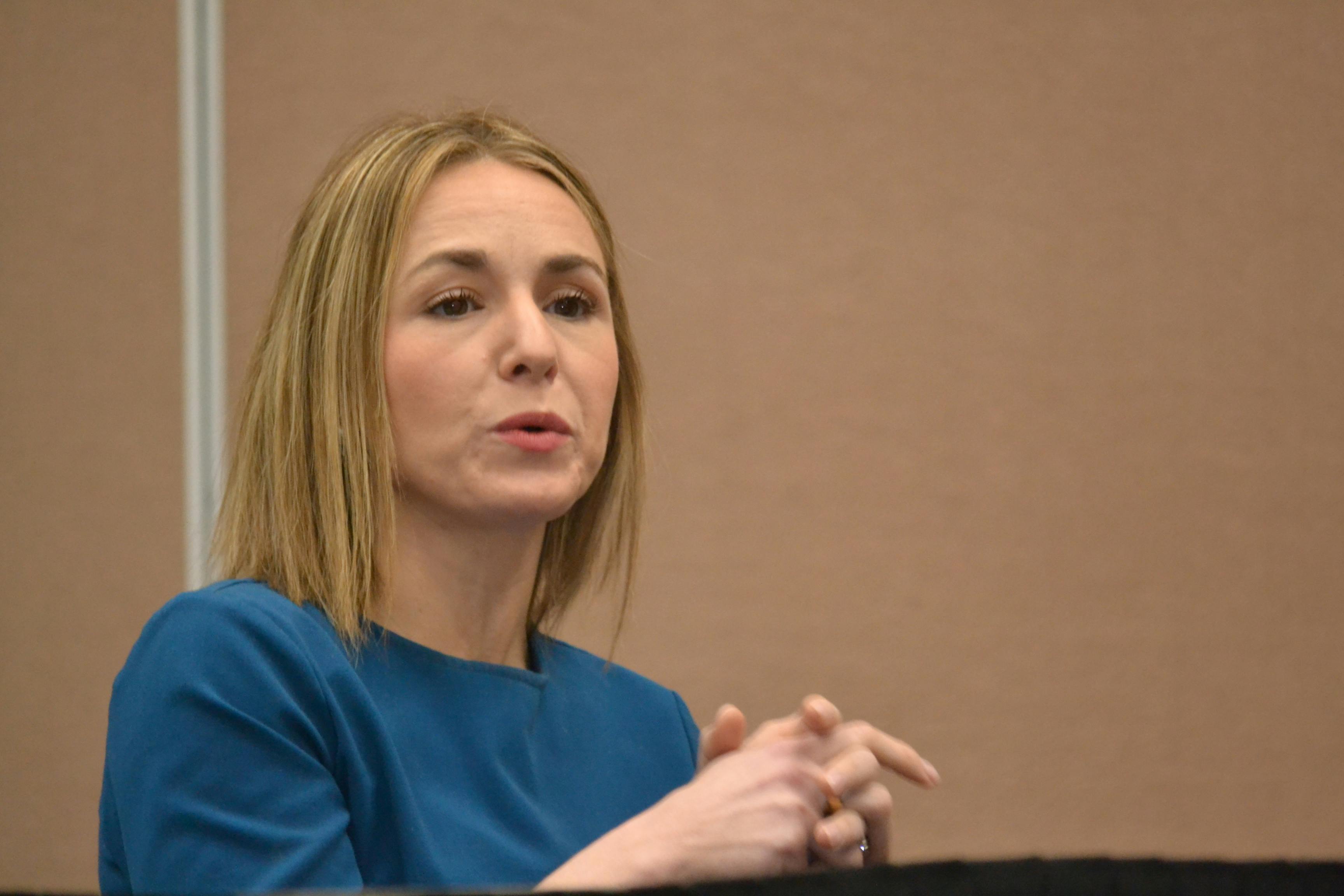 Sara Hey, president of Bob Clements International, encouraged dealers to protect shop time with the same rigorous accounting controls as trailer inventory and parts.