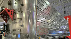 Great Dane celebrated its 125th anniversary by showing off this retro aluminum trailer at TMC 2025 in Nashville.