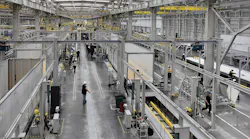 When built, Hyundai Translead's 548,000-sq-ft plant in Rosarito, Baja California, Mexico, featured assembly lines run the length of the plant and are supplied by subassembly lines.