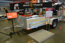 Bear Track Polypropylene Deck Utility Trailer